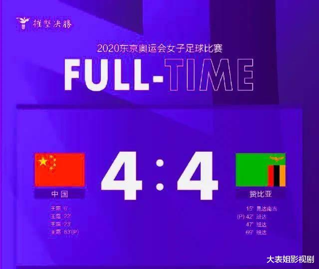 东京奥运会那支4-4差点掀翻中国女足的赞比亚 被韩国女足5-2拿下了(5)