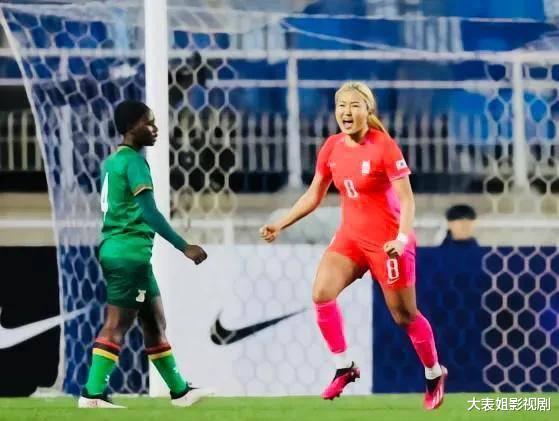 东京奥运会那支4-4差点掀翻中国女足的赞比亚 被韩国女足5-2拿下了(9)