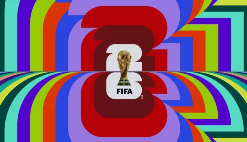 2026年美加墨世界杯会徽公布，中国网友调侃：史上最丑世界杯会徽？