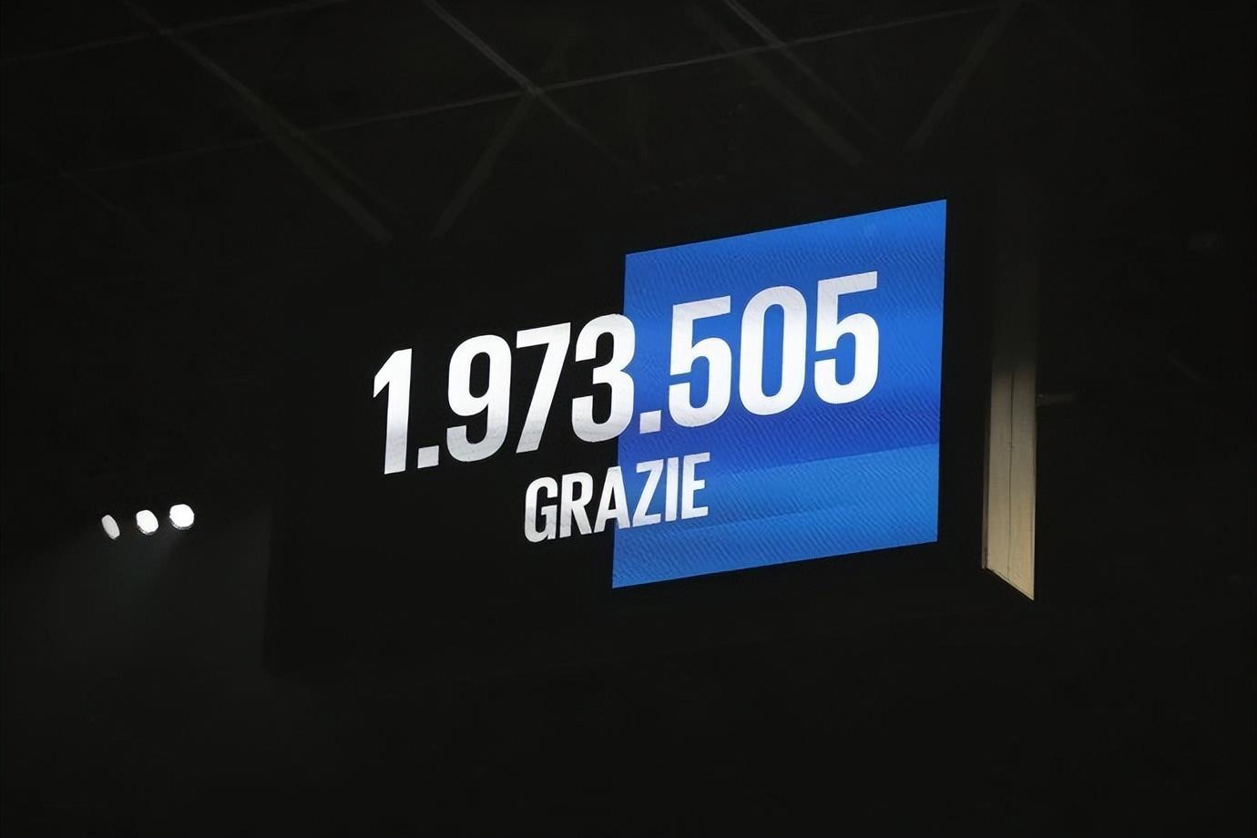 打破票房纪录 国际米兰22/23赛季意甲上座率排名第一
