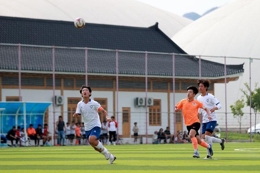 延吉市五中夺得全国青少年足球联赛延边赛区冠军