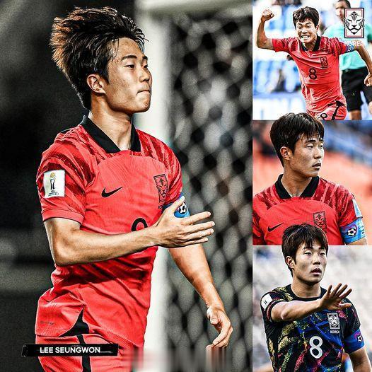 韩国U20在2023阿根廷U20世界杯的最终排名是第四名。来自江原FC的李承原贡(2)