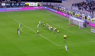 【世预赛】梅西任意球破门制胜！阿根廷1比0厄瓜多尔(4)