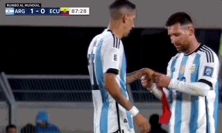 【世预赛】梅西任意球破门制胜！阿根廷1比0厄瓜多尔(10)