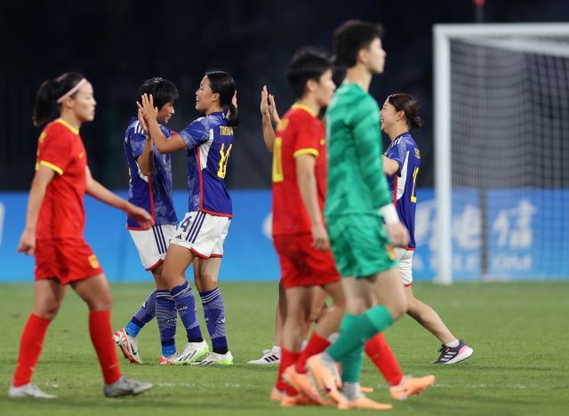 女足连续两届亚运会输给日本 差距比预想的还要大(1)