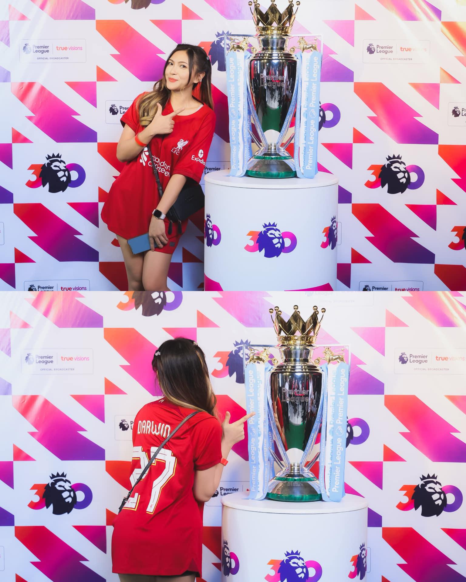 神锋今日传射最爱努涅斯的泰国女球迷，能竞争最美利物浦球迷(4)