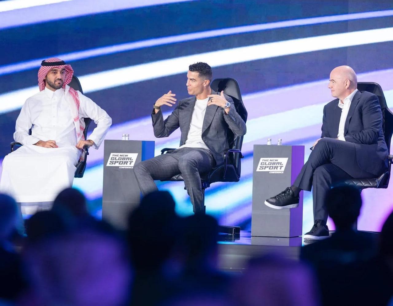 C罗、沙特王储和国际足联主席共商电子竞技未来