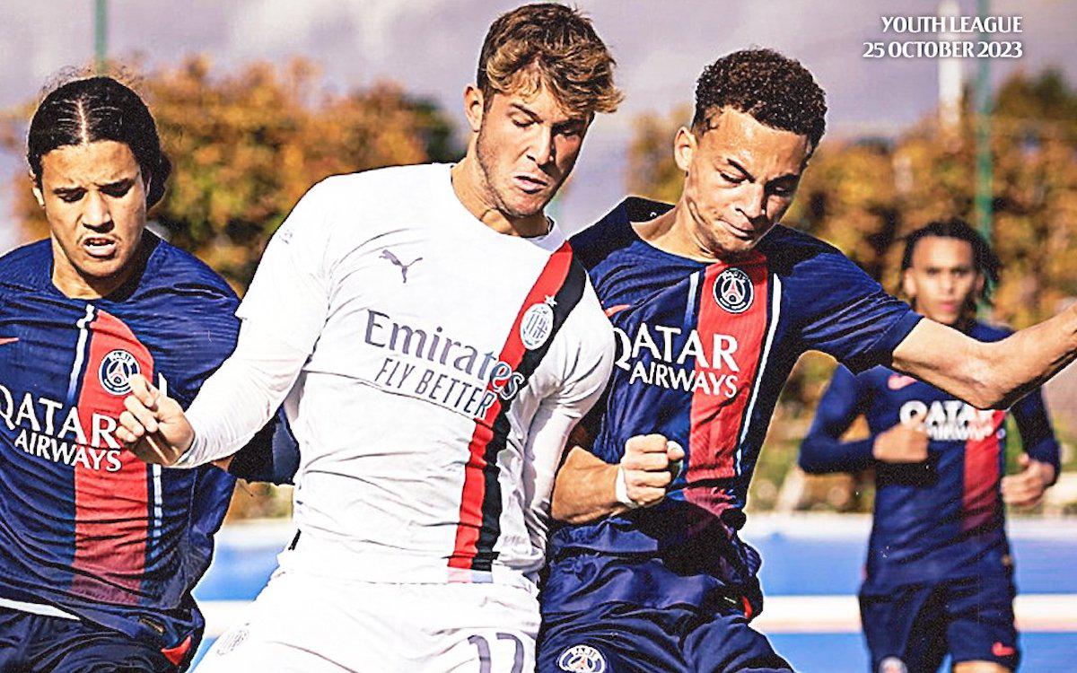 AC米兰U19青年队遭遇2023-24赛季首败：以1-0不敌巴黎圣日耳曼