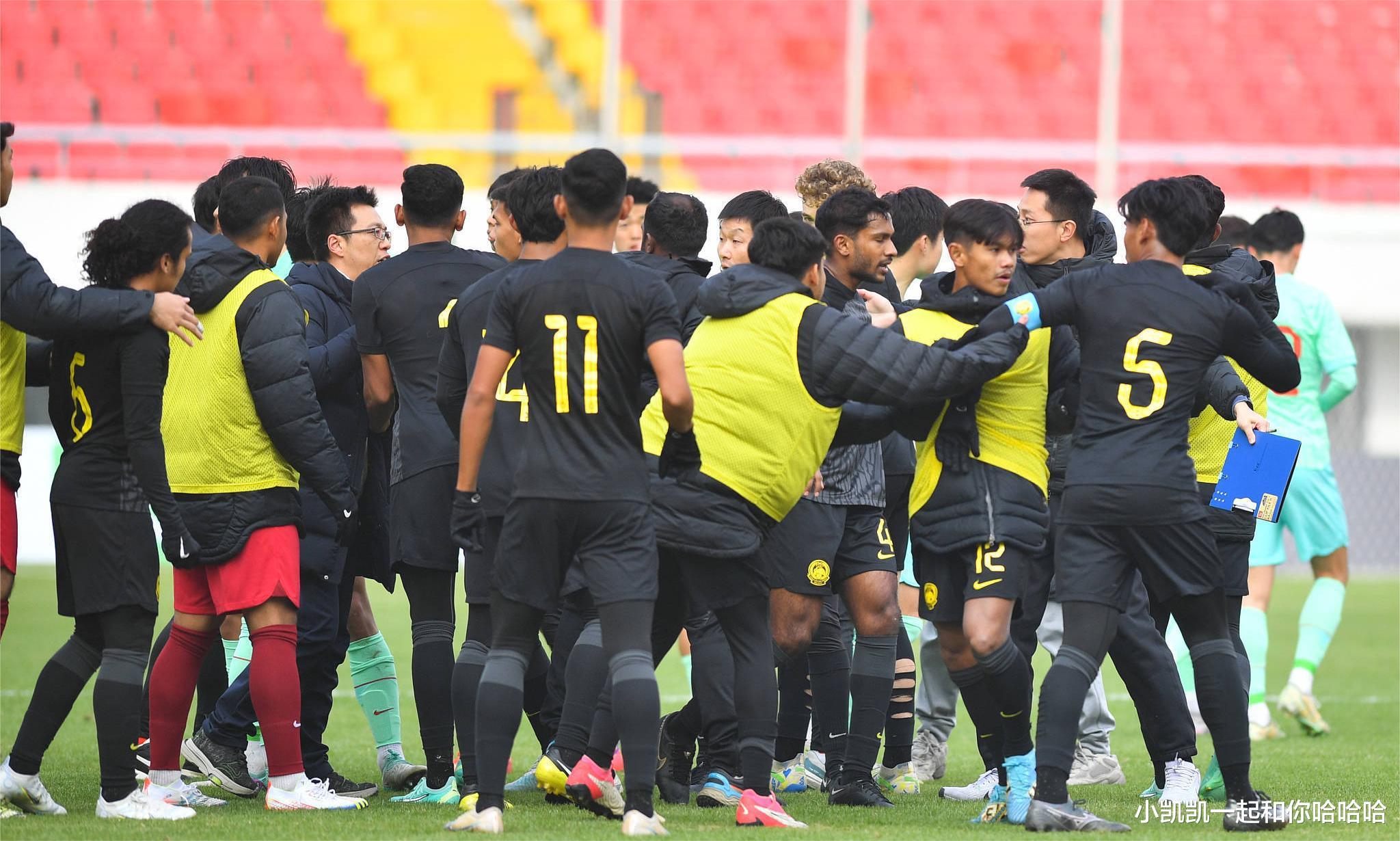 杜陶组合破门！中国国奥2-1力克马来西亚，成功复仇(2)