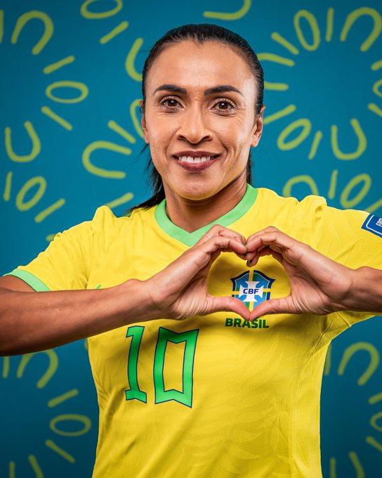 女王玛塔将从巴西女足国家队退役(1)