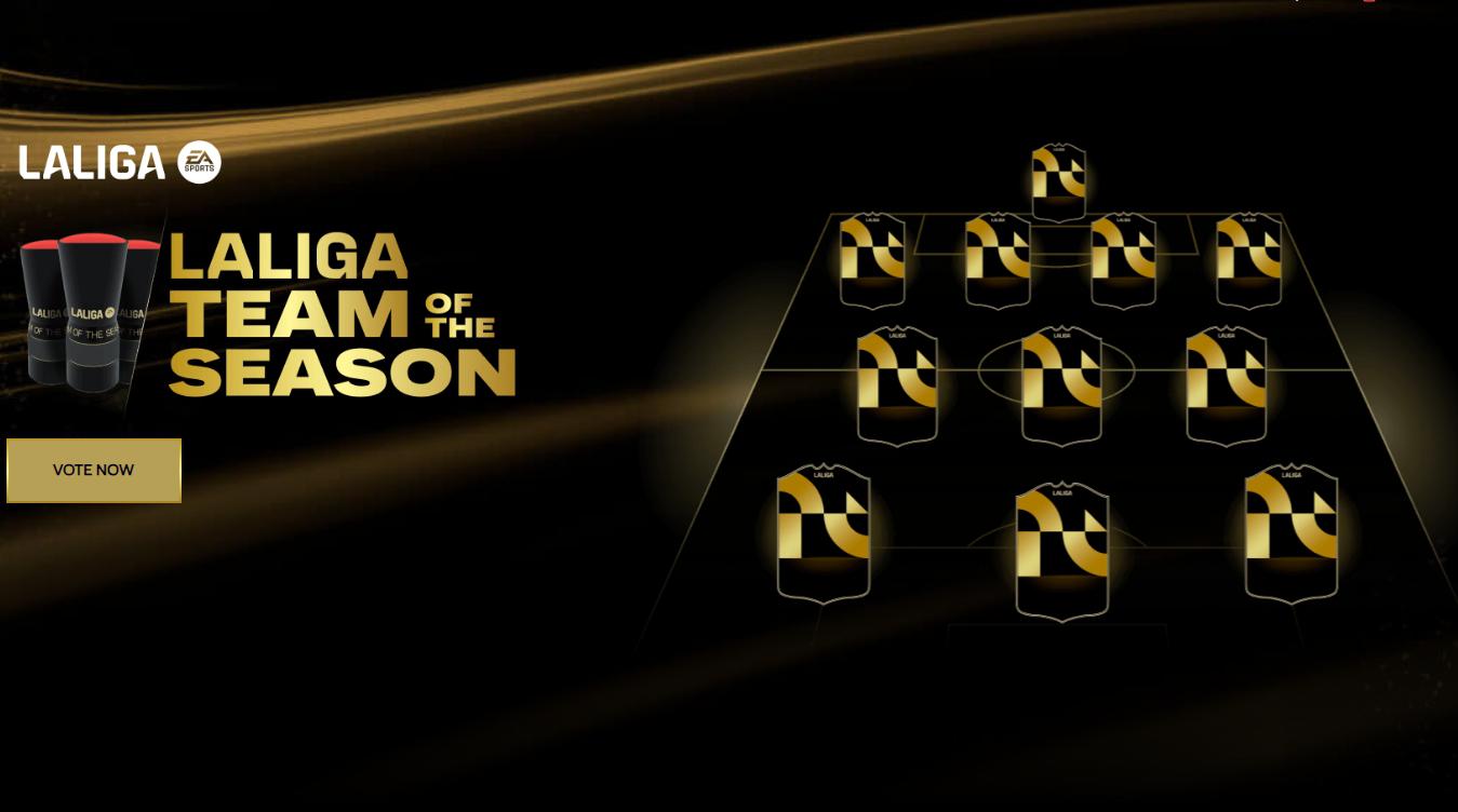 西甲赛季最佳阵容提名：皇马8将入选最多，巴萨赫罗纳各6将入选(1)