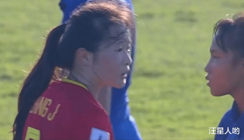 0-0！中国女足U17进攻乏力，半场后半段体能不足，被对手击中门框(2)